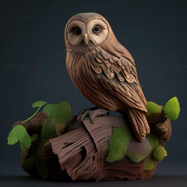 3D модель Glaucidium jardinii (STL)